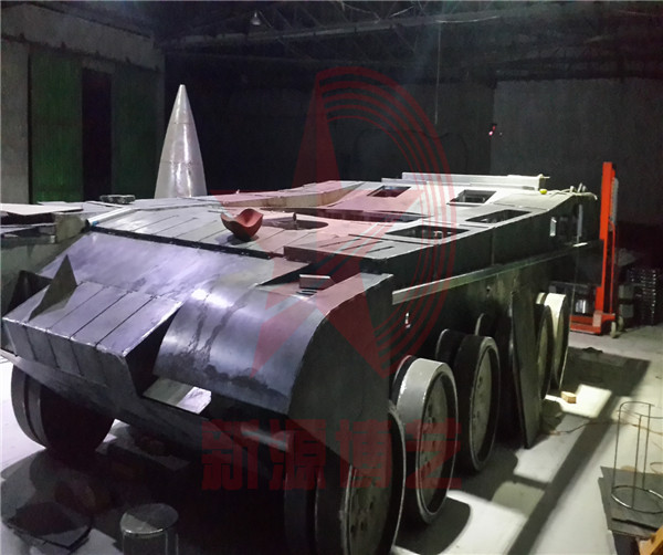 大比例T99主戰(zhàn)坦克模型制作2