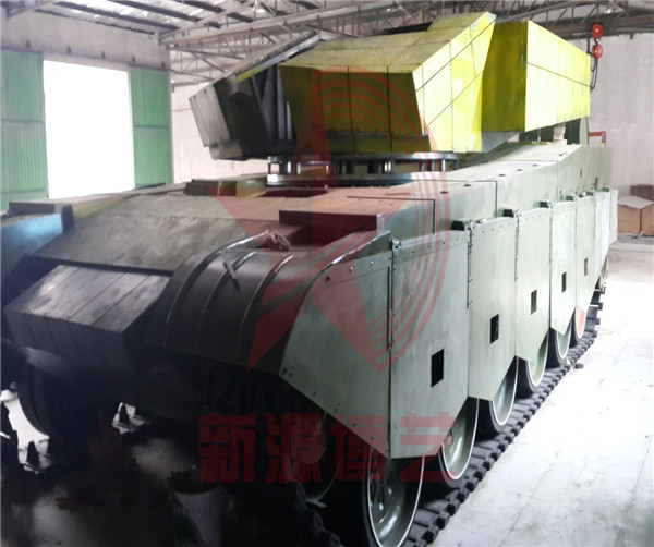 大比例T99主戰(zhàn)坦克模型制作5